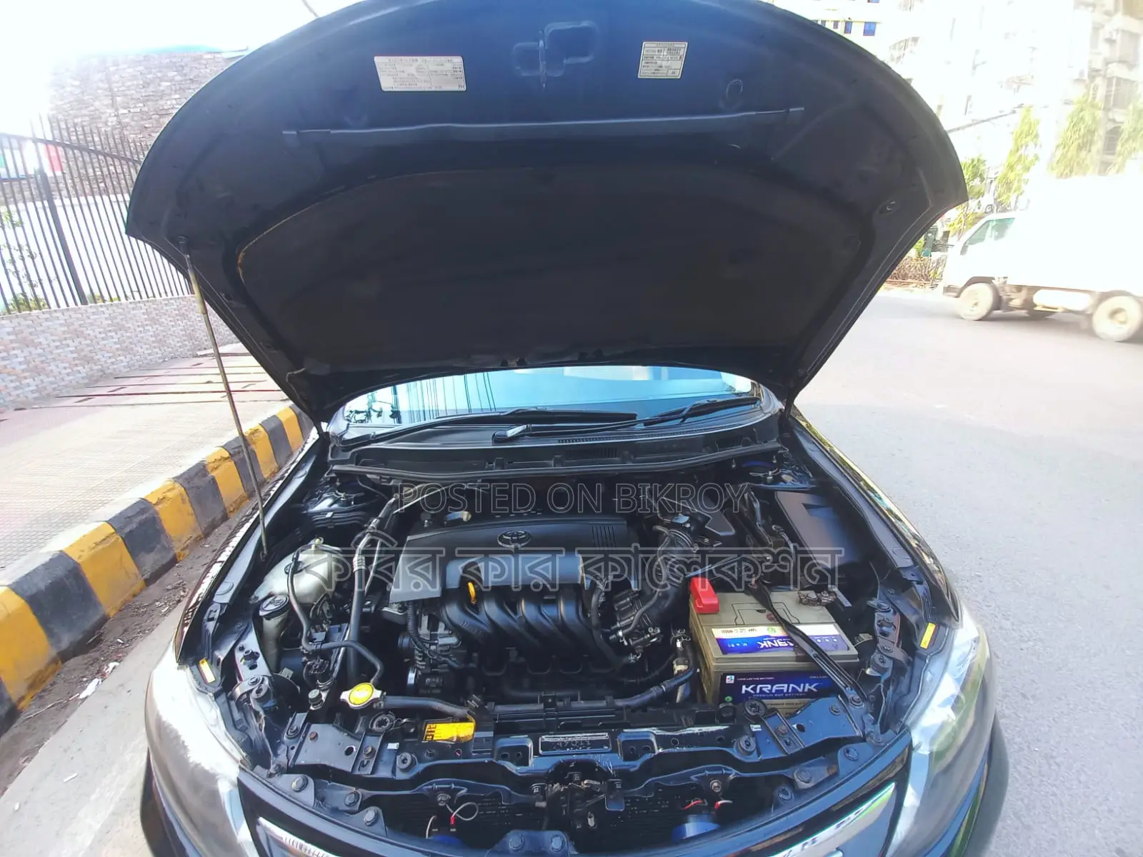 Toyota Allion push start 2015