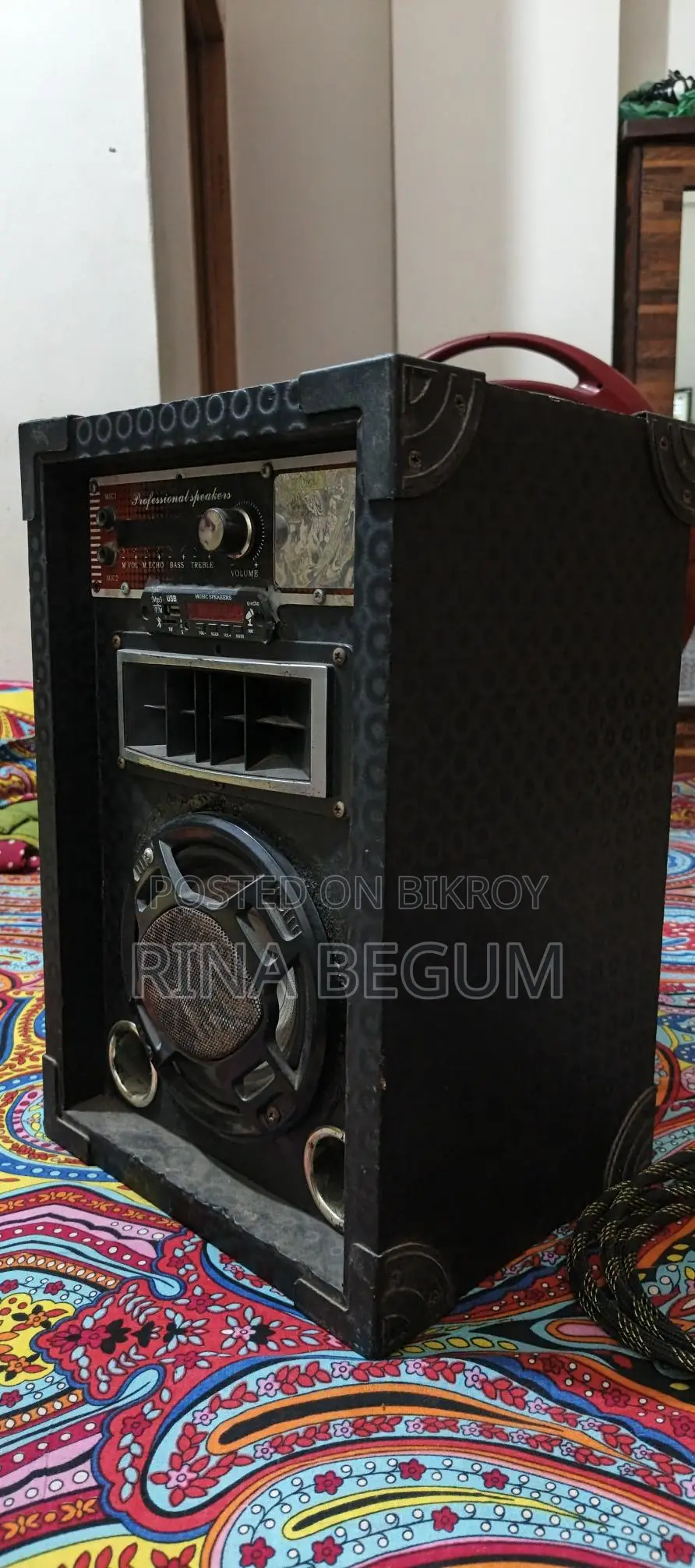 BOOTH DJ SOUND BOX SYSTEM