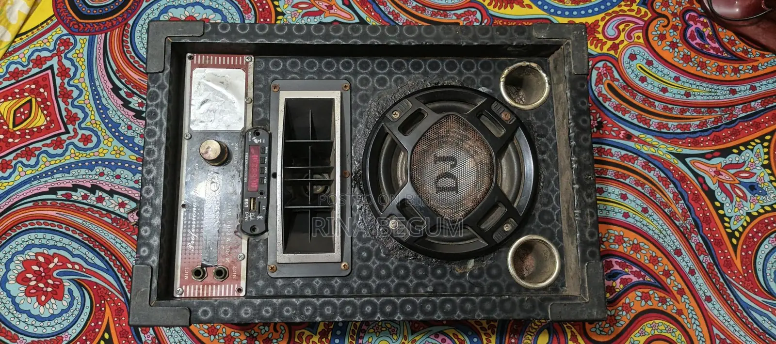 BOOTH DJ SOUND BOX SYSTEM