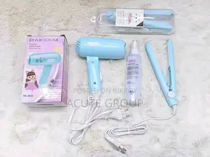 Mini Hair Dryer + Straightener