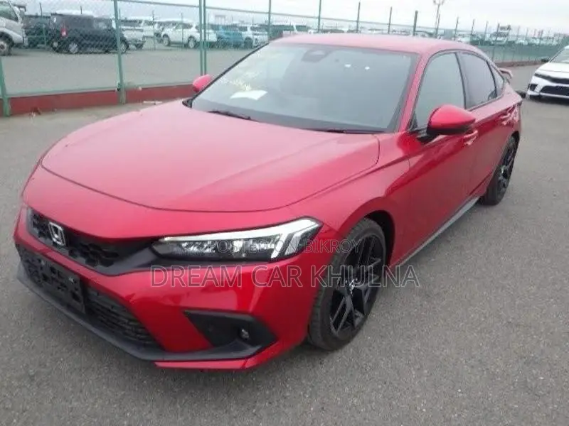 Honda Civic EX Non Hv Red 2021