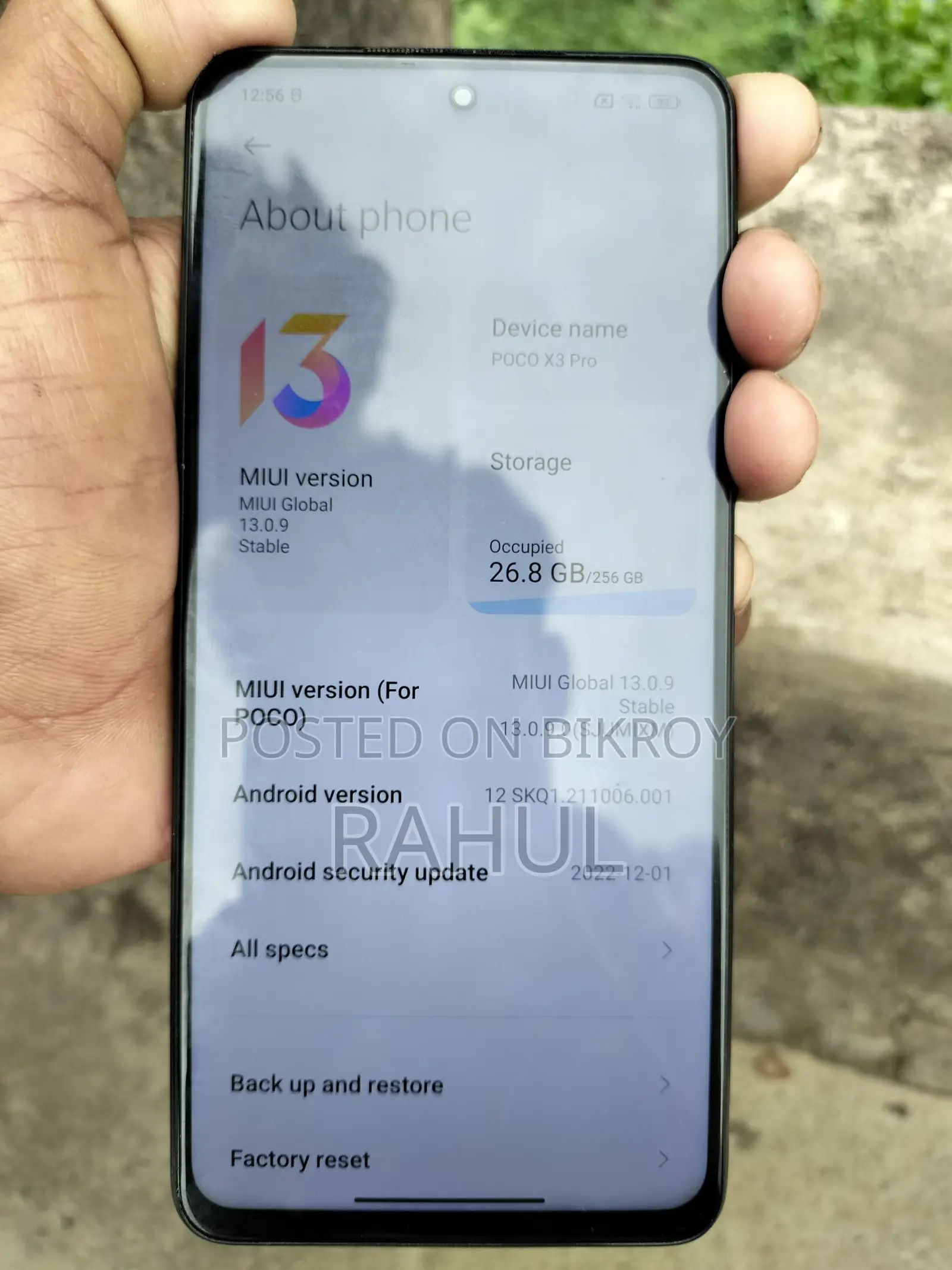 Xiaomi Poco X3 Pro . (Used)