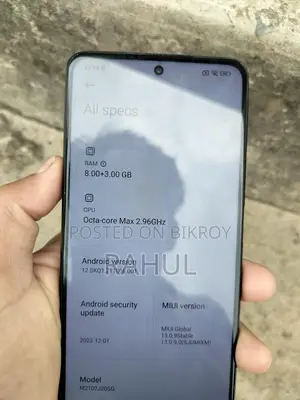 Xiaomi Poco X3 Pro . (Used)