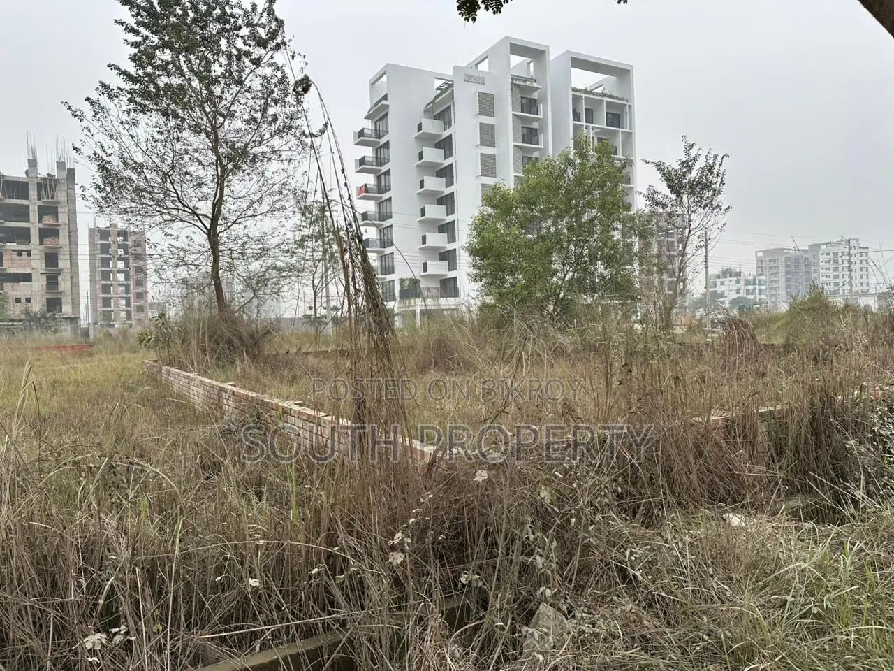 3+3=6 Katha South Facing, Plot Sale L Block Bashundhara