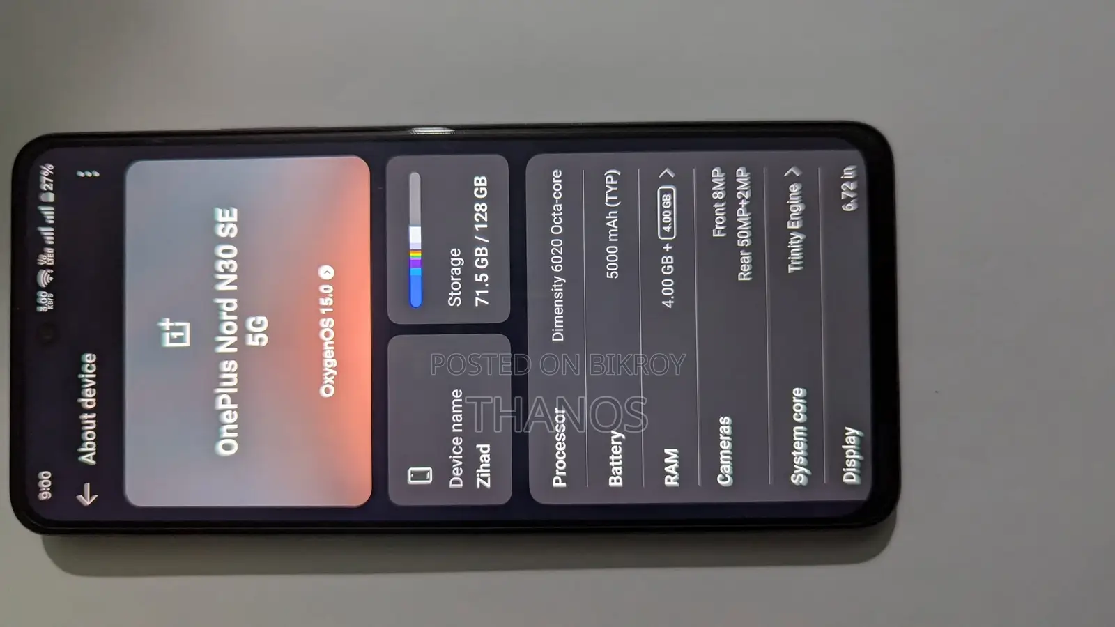 OnePlus Nord N30 SE 5G (Used)