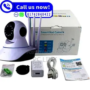 Monitor via Mobile: Robotic Wireless IP Security Camera