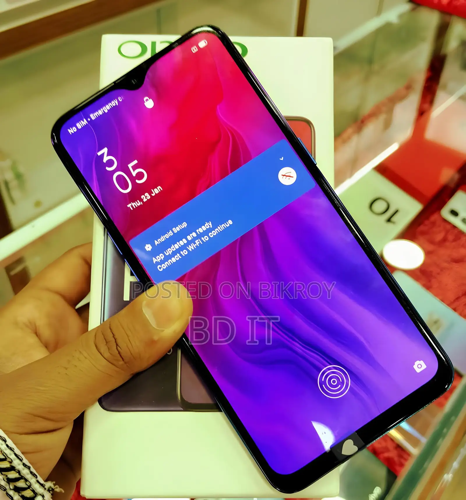 OPPO Reno Z 8+256 হোম ডেলিভারি🚛 (ব্র্যান্ড নিউ)