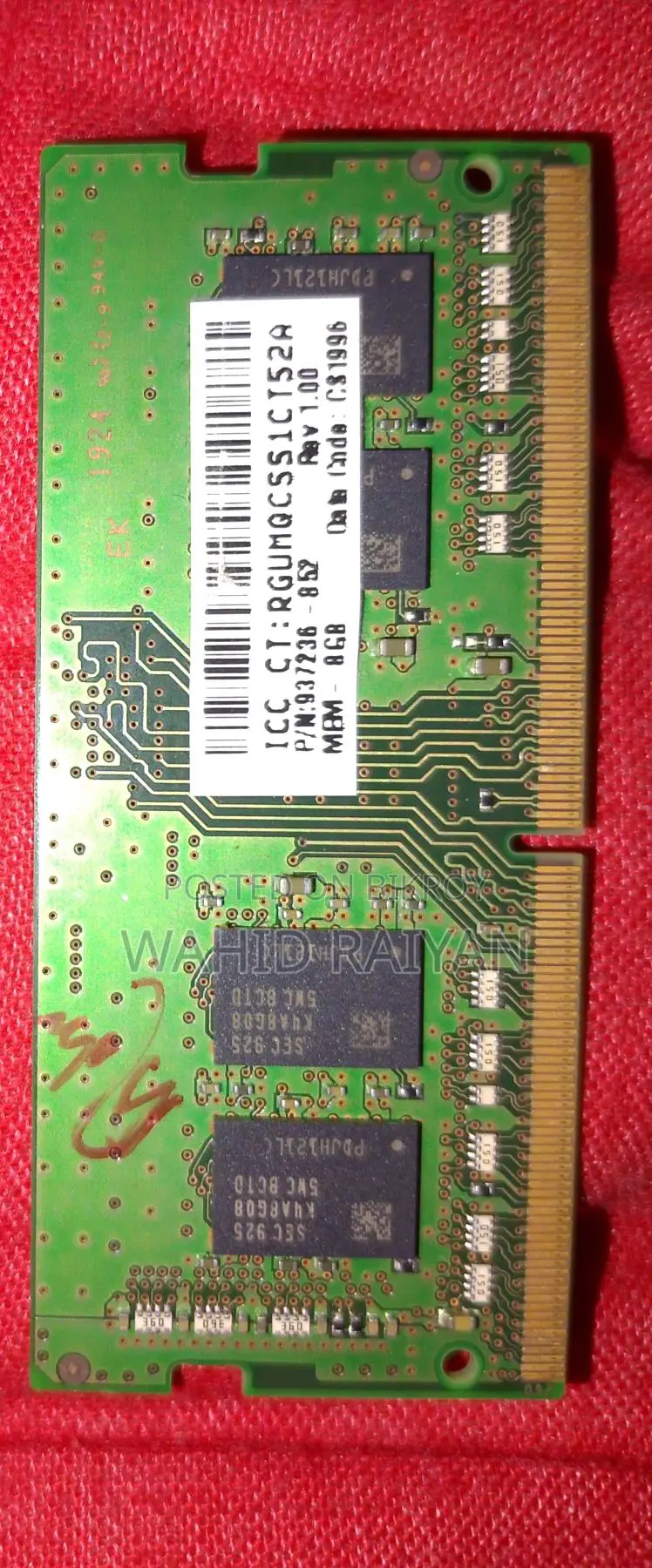 Ddr4 8Gb 2666Mhz laptop ram for sale