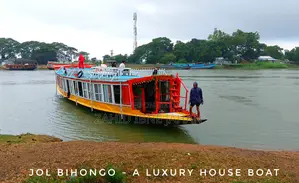 Urgent Sale: Wooden Tourist Eco-Houseboat