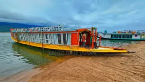 Urgent Sale: Wooden Tourist Eco-Houseboat