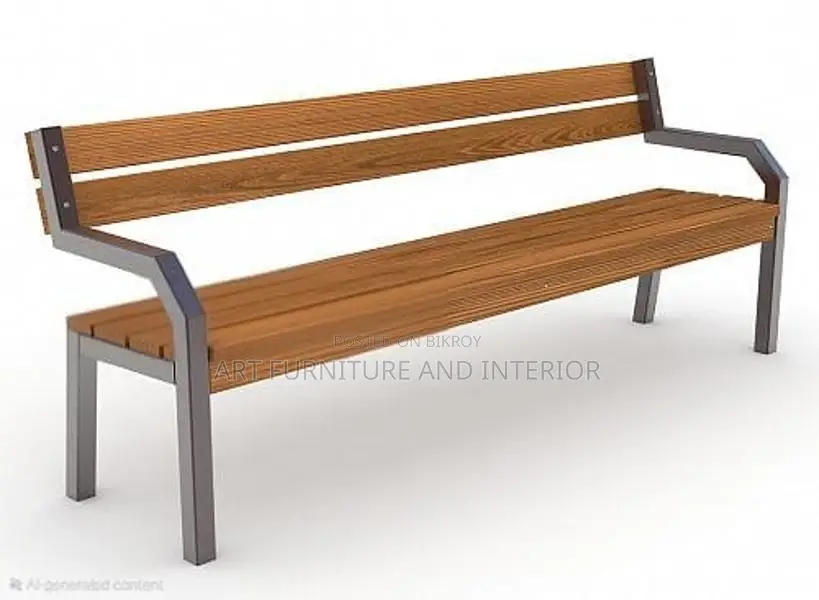 Mild Steel Waiting Bench - 09