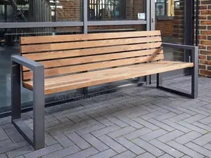 Mild Steel Waiting Bench - 09
