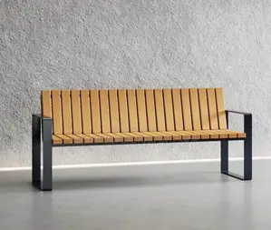 Mild Steel Waiting Bench - 09