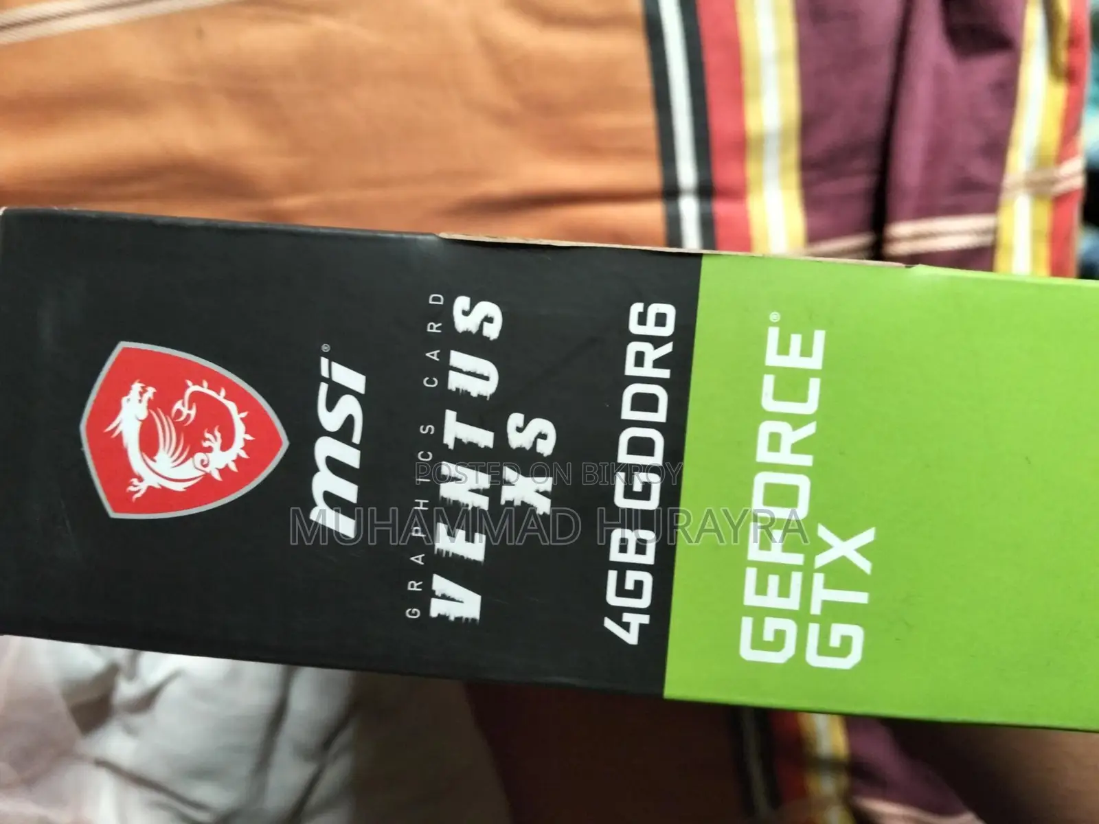 MSI GTX 1650 4GB GDDR5 Graphics Card (Warranty Available)