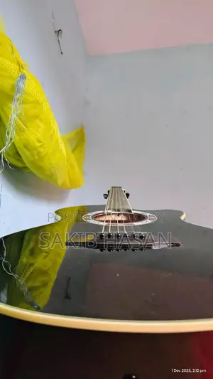 জরুরী টাকার প্রয়োজনে গিটারটি বিক্রি করা হবে