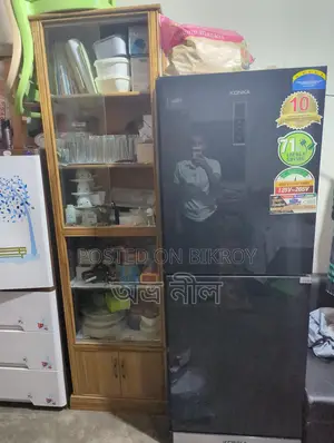 KONKA Refrigerator-KRT-315EIGB-Black