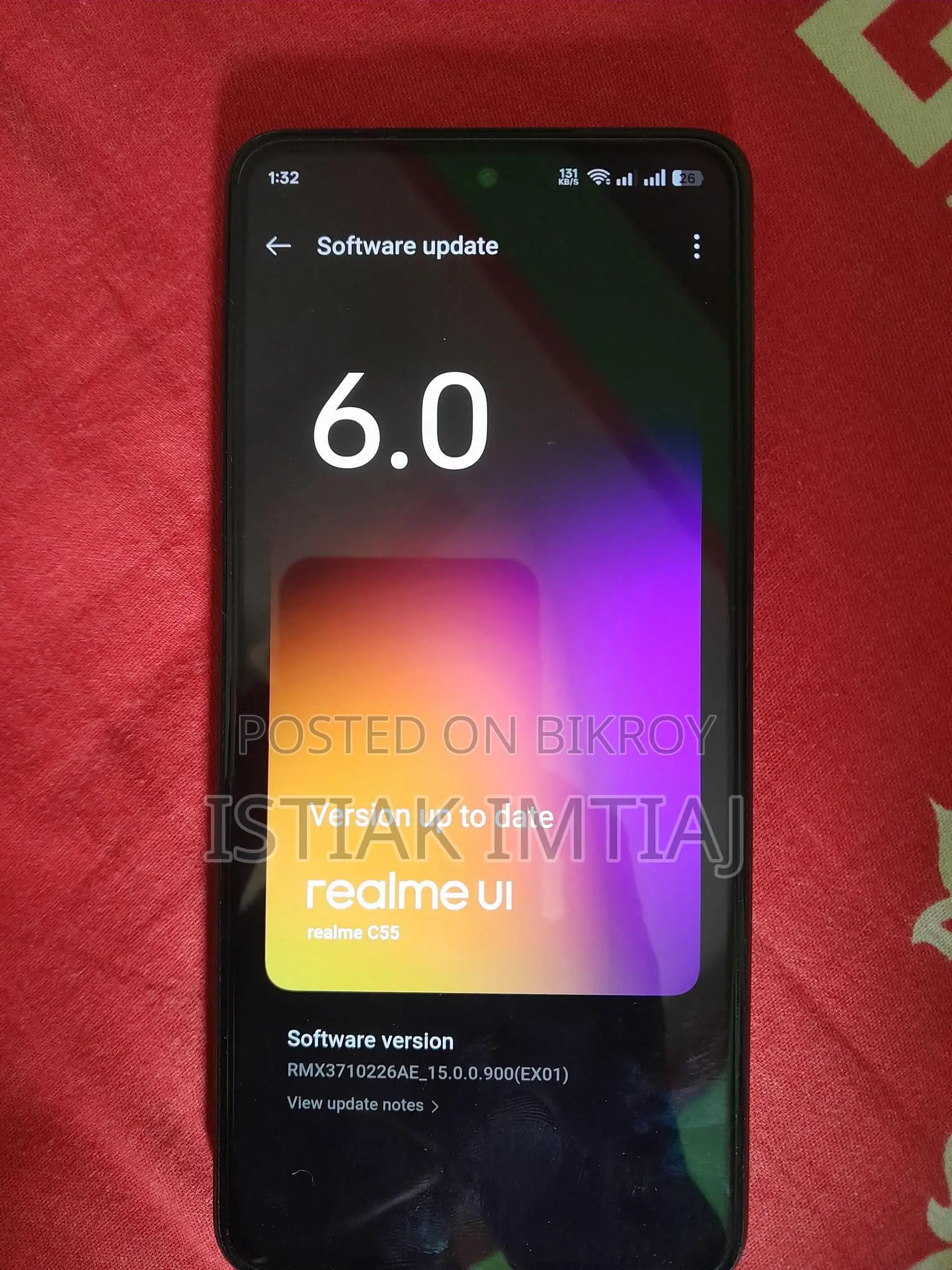 Realme C55 . (Used)