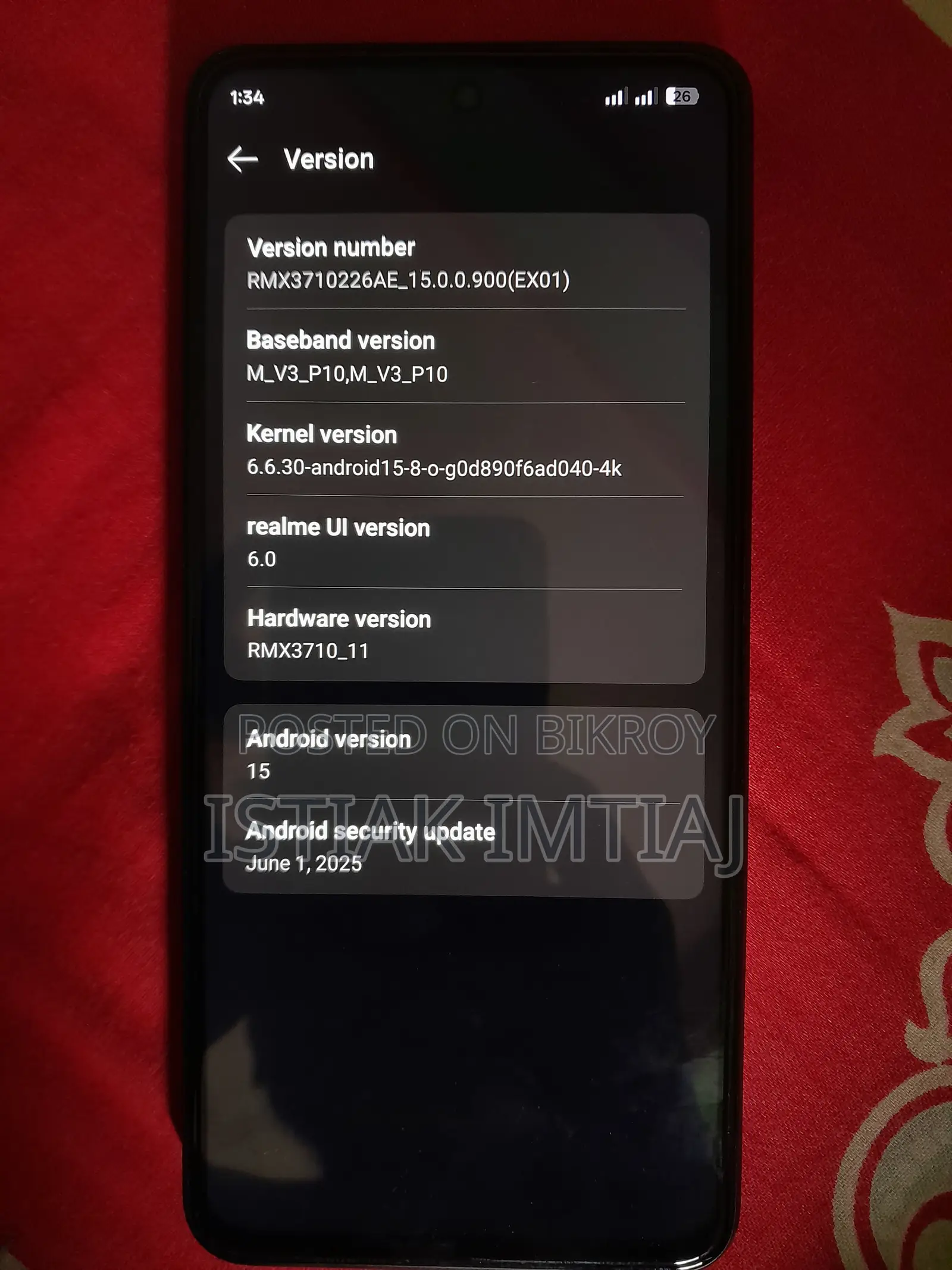 Realme C55 . (Used)
