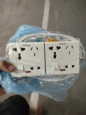 Handmade 16-pin 6-Port Multiplug Universal Socket and 10-Foot Extension Cable