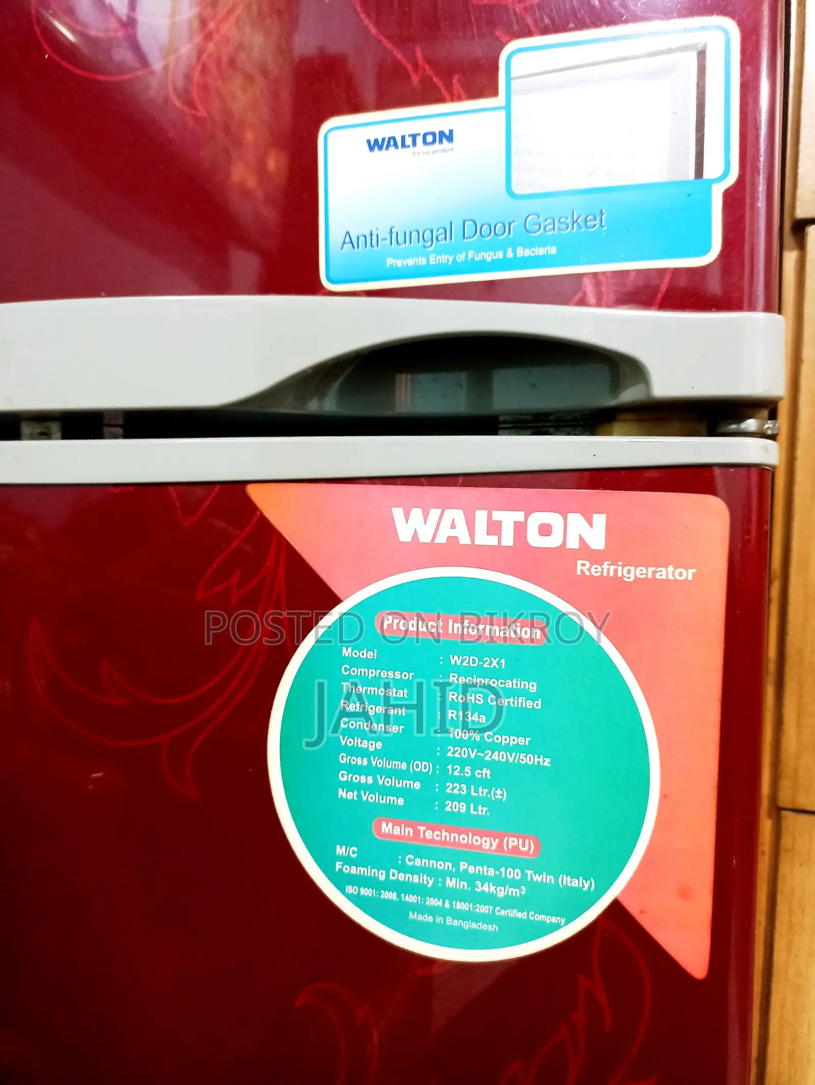 Walton W2D-2x1 Fridge