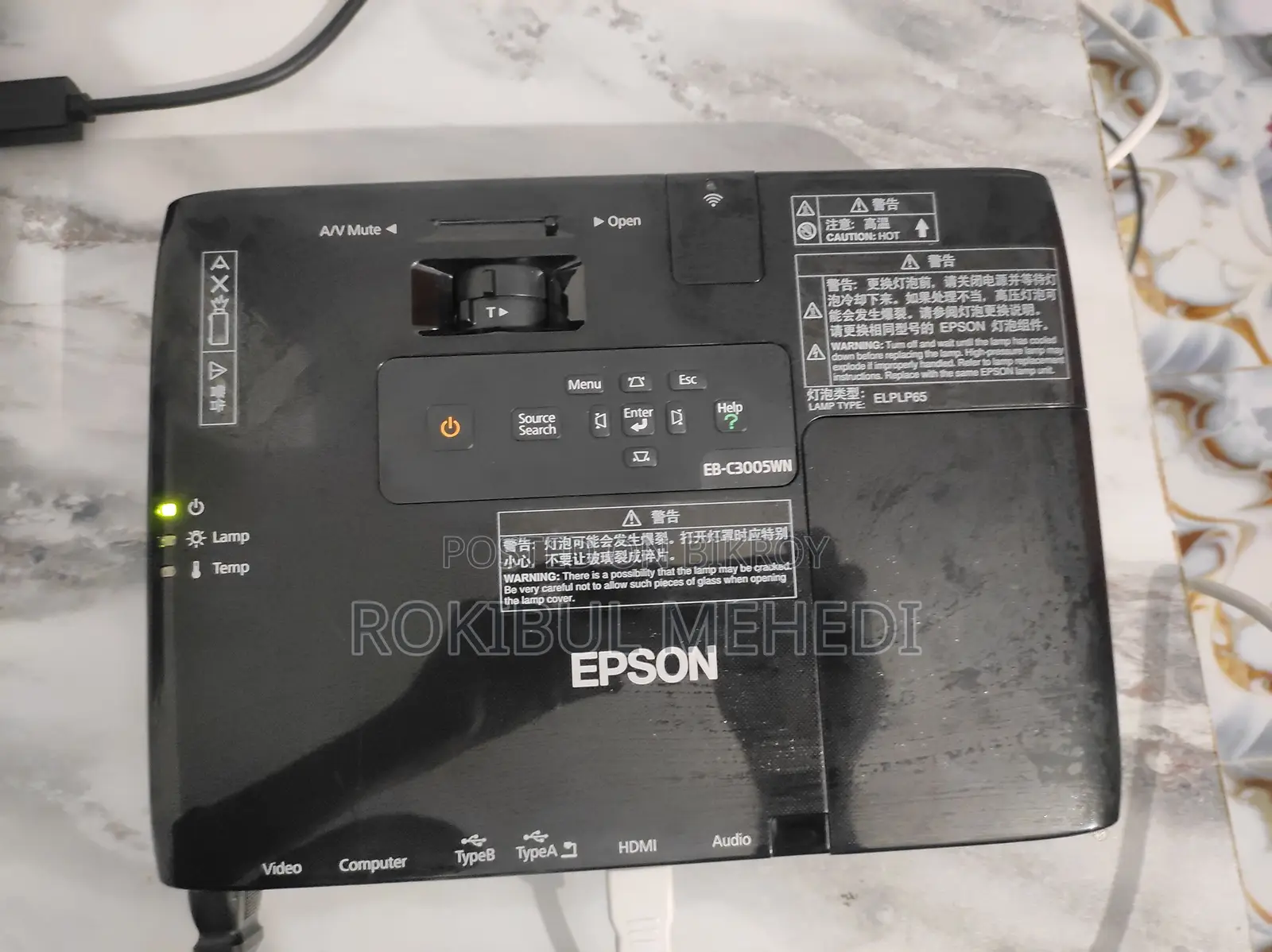 Epson Projector- EB-C3005WN Projector