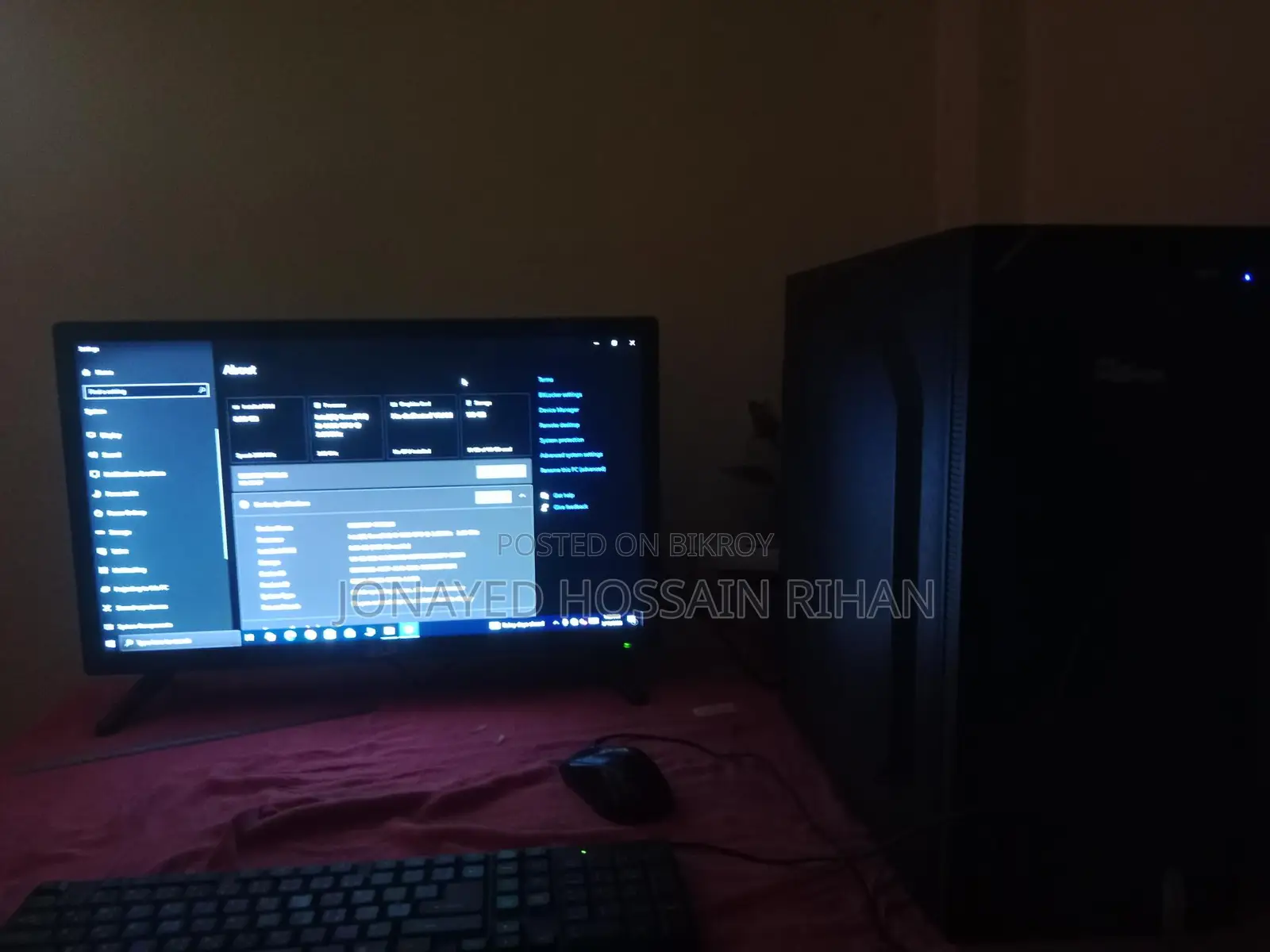 Desktop Computer Gigabyte GB-BACE-3160 8GB Intel Core I3 SSD 128GB