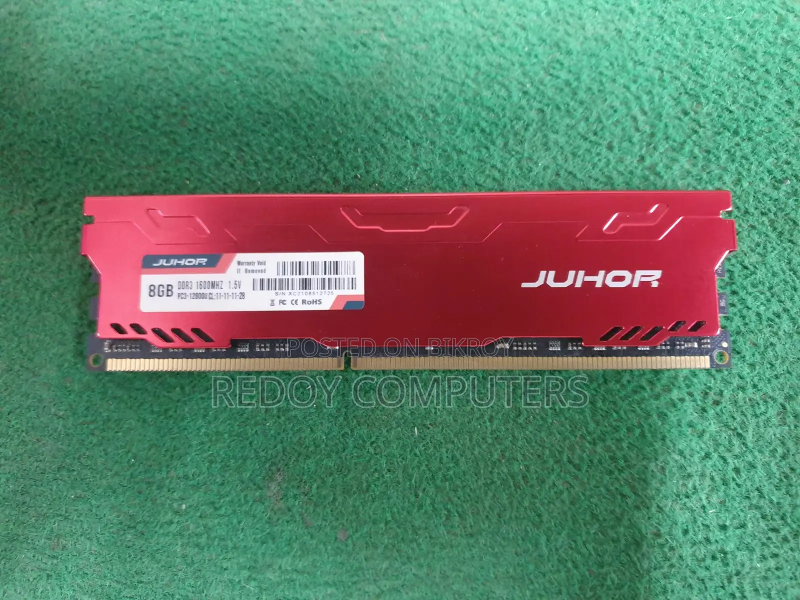 JUHOR ৮GB DDR3 Pc RAM
