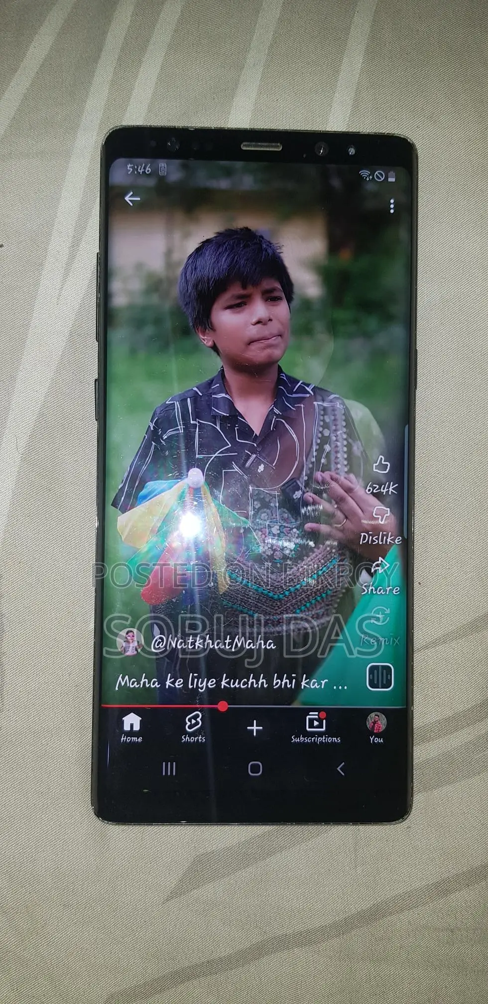 Samsung Galaxy Note 8 নতুন মত আছে। (Used)