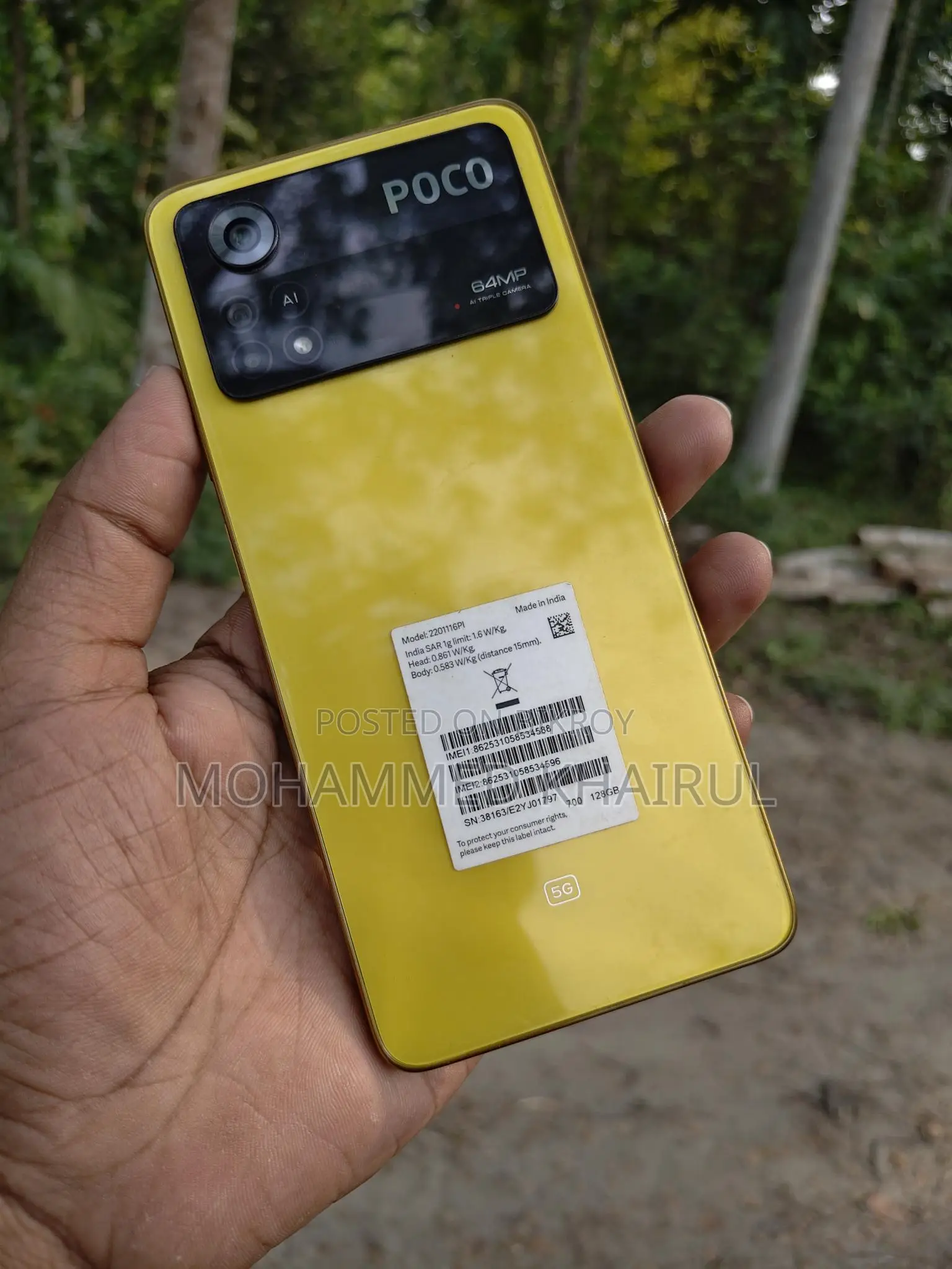 Xiaomi Poco X4 Pro 5g (Used)