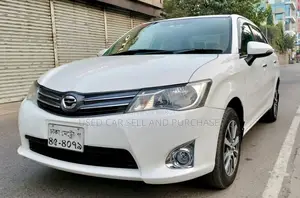Toyota Axio badg interior 2015
