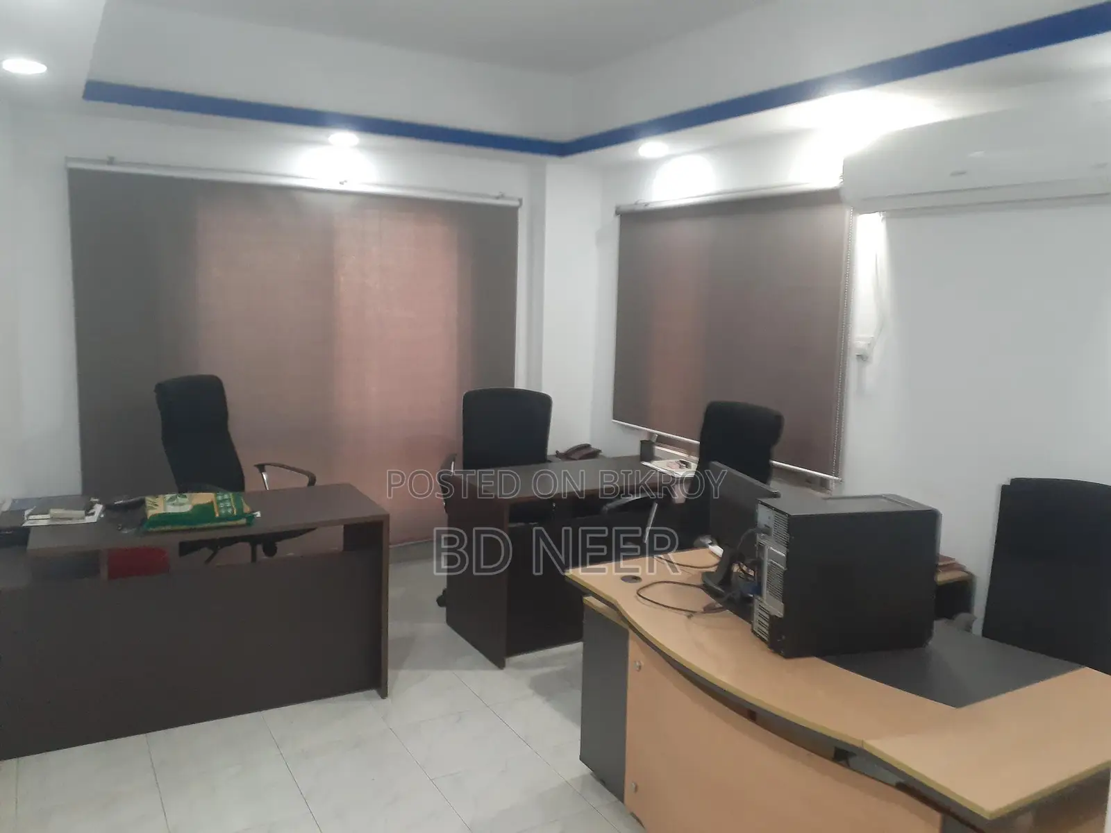 বনানীতে আনফার্নিশড বা ফার্নিশড অফিস ভাড়া