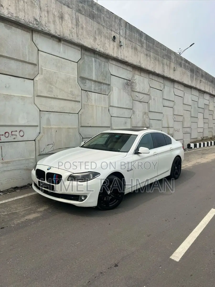 BMW 5 Series 520d 2011 White