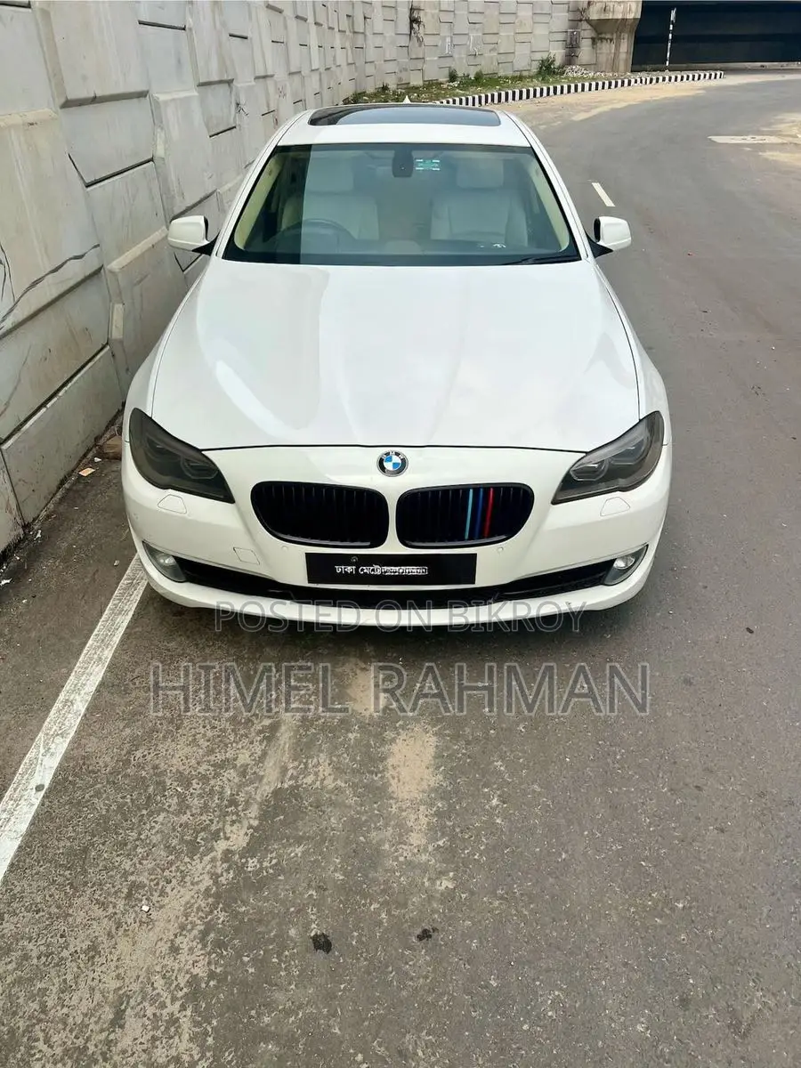 BMW 5 Series 520d 2011 White