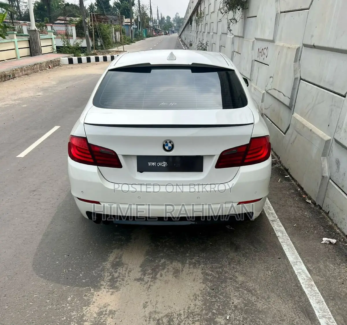 BMW 5 Series 520d 2011 White