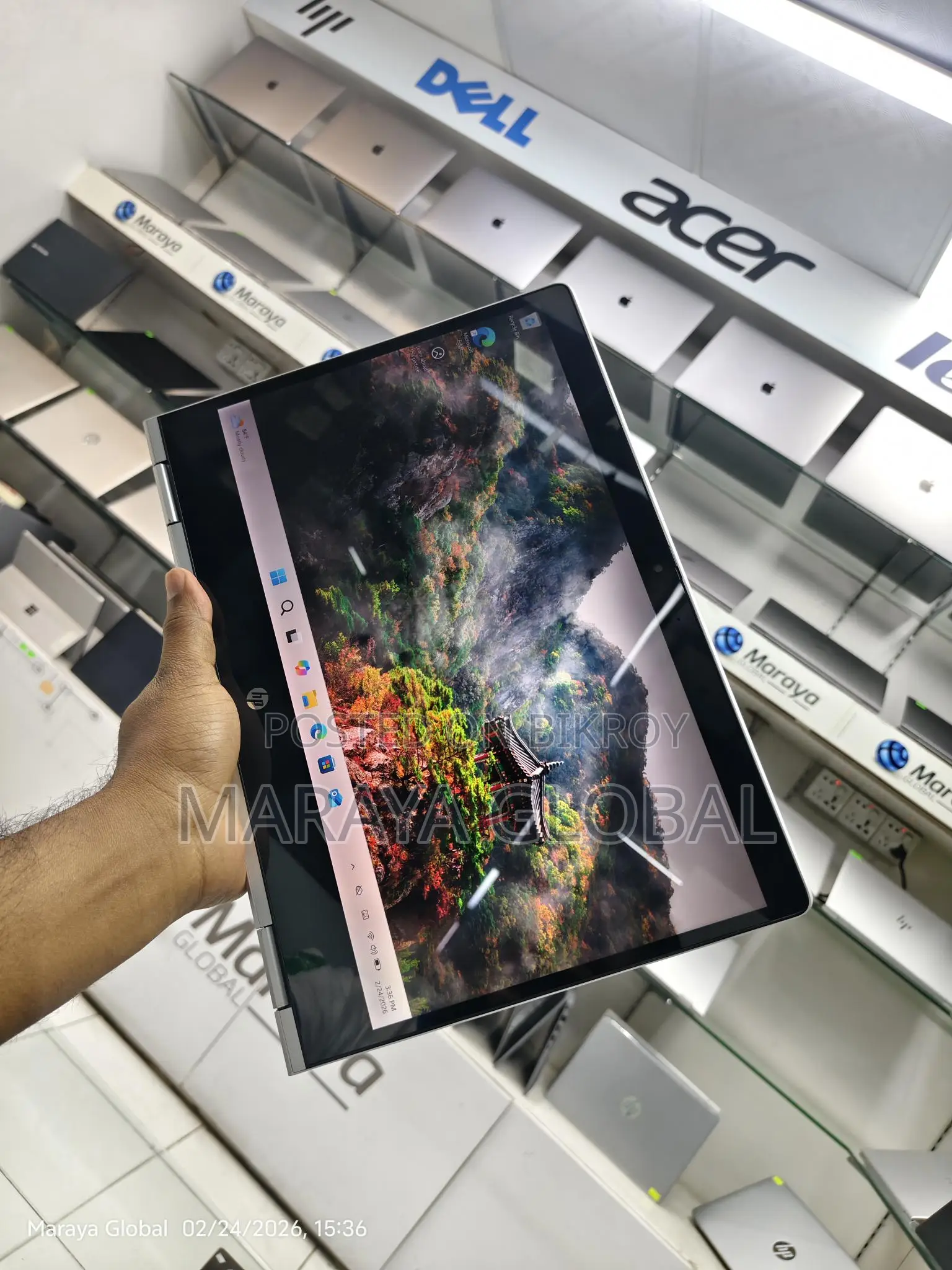 Hp 2in1 Ryzen 7 সিরিজের ল্যাপটপ