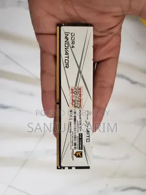 Aitc Kingsman 8gb DDR4 3200 Mhz Innovator Desktop RAM with Heatsink