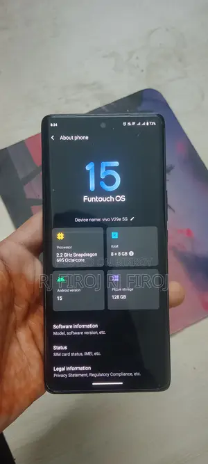 Vivo V29e 5G 256 GB Black