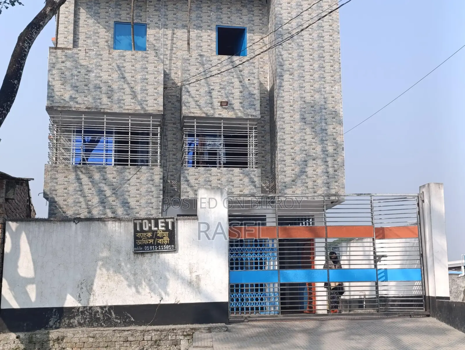 তিন তলা নতুন বাড়ি বিক্রয়