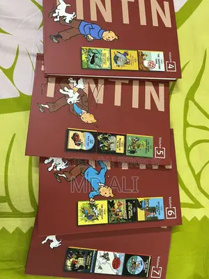 4 Tintin Collection Books
