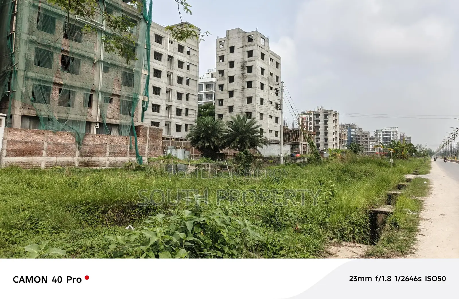 10-Katha South Facing Plot Sale, M Block, Bashundhara Baridhara
