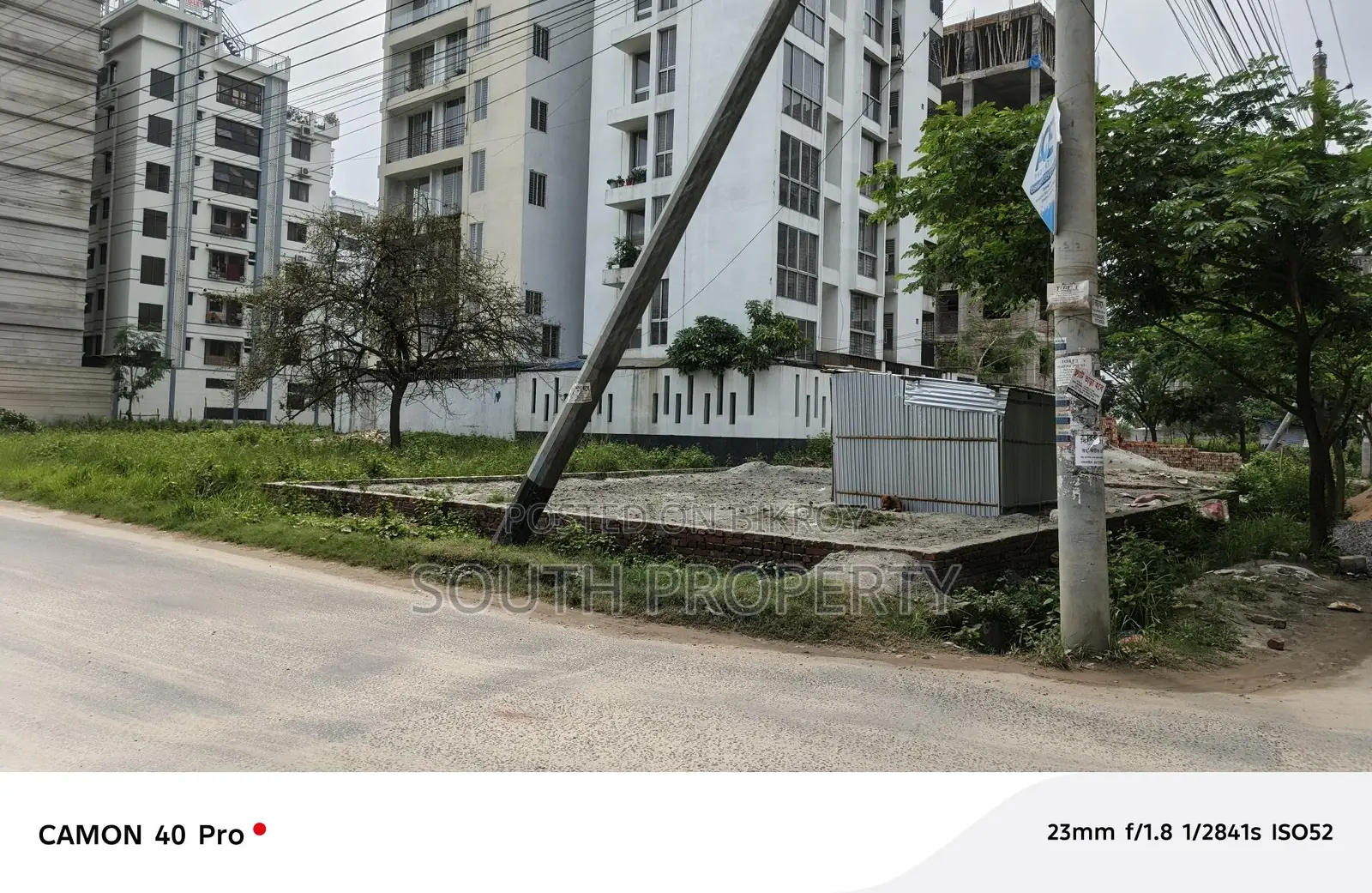 10-Katha South Facing Plot Sale, M Block, Bashundhara Baridhara