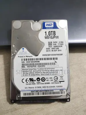 WD 1 TB Laptop HDD with 100% Health and Performance