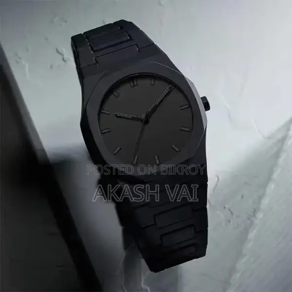 Classy and Premium All-Black Minimalist Watch!