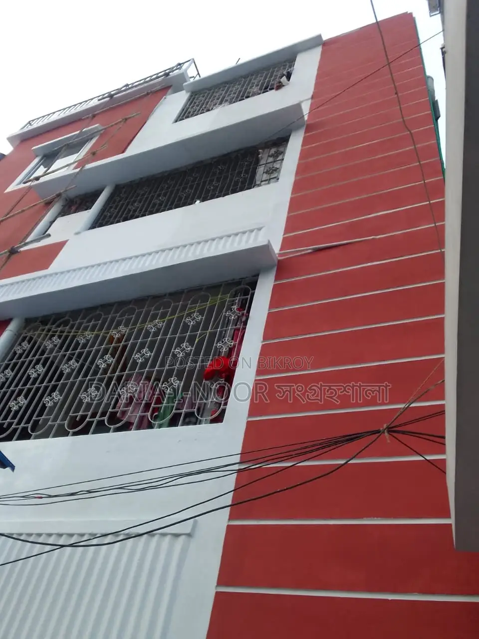 Four-story house for sale on nearly 3 katha of land in Khilgaon Riazbagh.