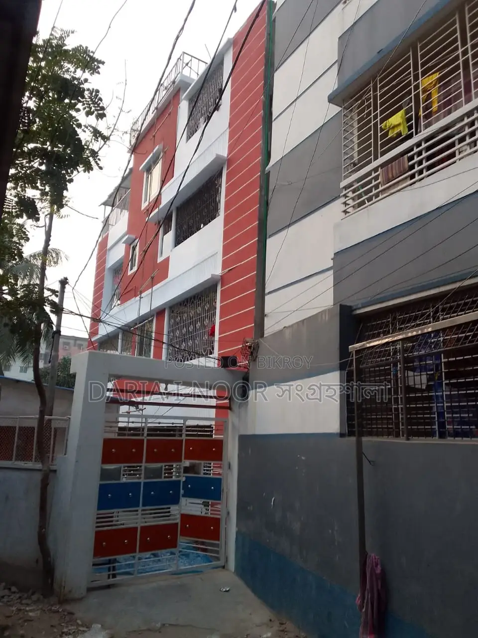 Four-story house for sale on nearly 3 katha of land in Khilgaon Riazbagh.