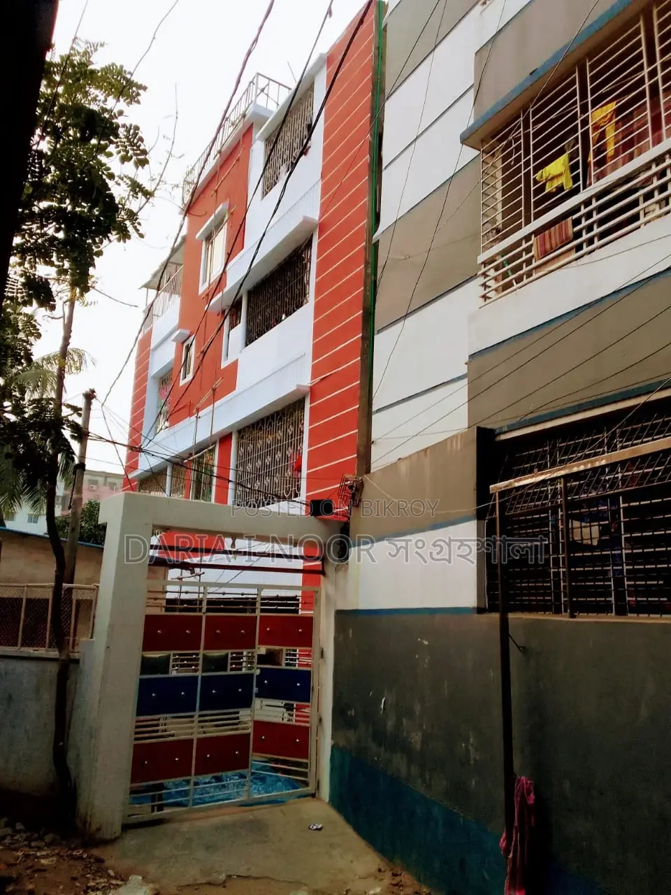 Four-story house for sale on nearly 3 katha of land in Khilgaon Riazbagh.