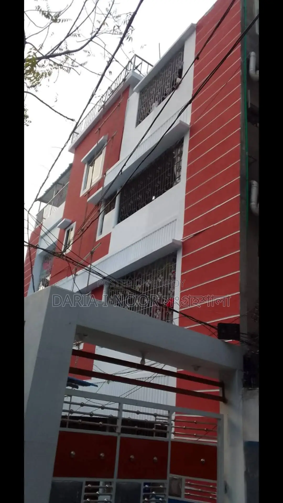 Four-story house for sale on nearly 3 katha of land in Khilgaon Riazbagh.