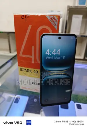 Tecno Spark 40 8/256 full box 🎁 (Used)
