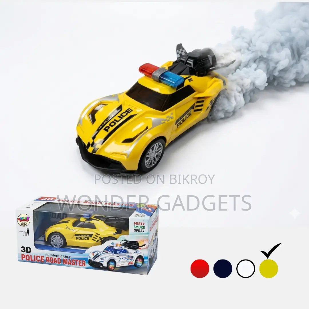 3D Police Road Master Super Car