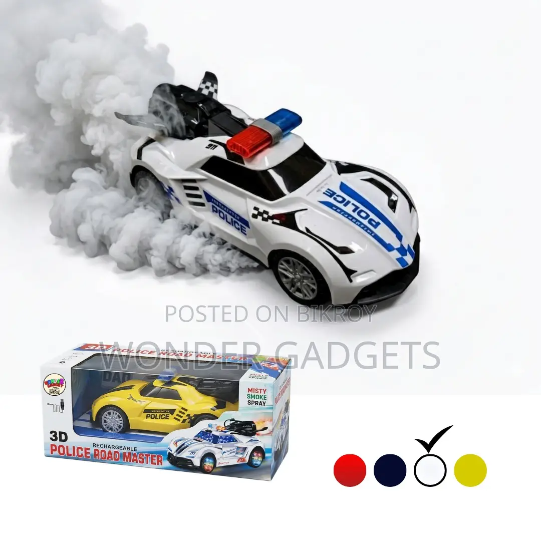 3D Police Road Master Super Car